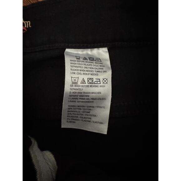 Women with Control Regular My Wonder Denim Aya Jean Black 22 Plus NWT - Picture 8 of 11